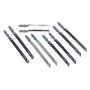 HCS Stichsgeblatt-Satz DT2290, 10-teilig (gelb, fr Holz) (DT2290-QZ)
