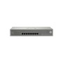 LevelOne GEP-0821 switch di rete Gigabit Ethernet (10/100/1000) Supporto Power over Ethernet (PoE) Grigio (GEP-0821)