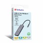 Verbatim CMH-08 USB tipo-C 5000 Mbit/s Argento (32151)