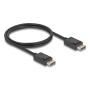 DeLOCK 81174 cavo DisplayPort 1 m Nero