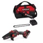 Akku-Astkettensge GE-PS 18/15 Li Bag Kit, 18Volt (schwarz/rot, Li-Ionen Akku 2,5Ah) (4600043)