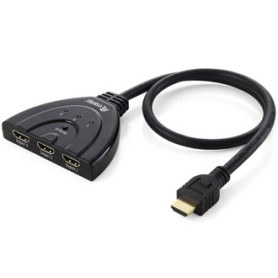 Equip 332703 switch per keyboard-video-mouse (kvm) Nero
