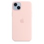 Apple Custodia MagSafe in silicone per iPhone 14 Plus - Rosa creta (MPT73ZM/A)