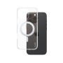 PanzerGlass CARE by ® Feature Cover Trasparente con Kickstand Argento & MagSafe iPhone 16 Pro Max (1328)