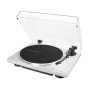 Audio-Technica AT-LP70XBT Giradischi con trasmissione a cinghia Argento, Bianco Completamente automatico (AT-LP70XBTWS)