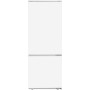 Exquisit EKGC225-40-E-080E Frigorifero-congelatore da incasso, altezza nicchia 144 cm, 262 L, porta scorrevole, bianco