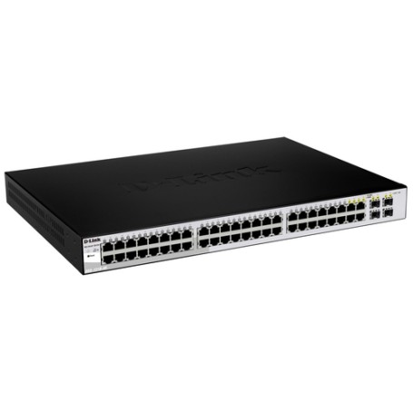 D-Link DGS-1210-48 switch di rete Gestito L2 Nero (DGS-1210-48) (DGS-1210-48/E)