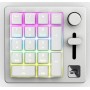 Glorious GMMK Wireless Numpad - Fox Switches, grau/weiß (GLO-GMMK-NP-FOX-W)