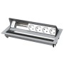 Kindermann 7492000084 cassetta di scarico Tipo F Argento, Bianco
