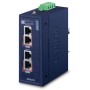 PLANET IPOE-270 switch di rete Supporto Power over Ethernet (PoE) Blu