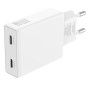 4smarts 546065 Caricabatterie per dispositivi mobili Universale Bianco AC Ricarica rapida Interno