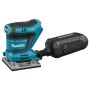 Makita DBO484Z levigatrice portatile Levigatrice orbitale casuale 14000 OPM Nero, Blu