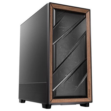 Antec FLUX SE Midi Tower Nero, Legno (0-761345-10177-6)
