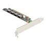 DeLOCK Scheda PCI Express x16 a 4 x interno SFF-8654 4i NVMe - Biforcazione (90111)