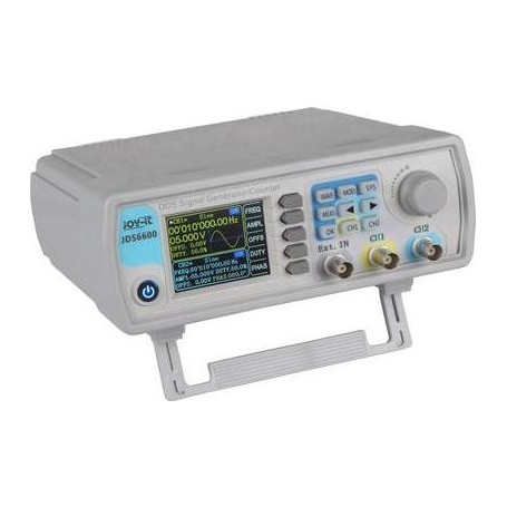 Joy-it JDS6600 Funktionsgenerator netzbetrieben 0 Hz - 60 MHz 2-Kanal Sinus, Dreieck, Rechteck, Puls, Rauschen, Lorentzkurve (JT