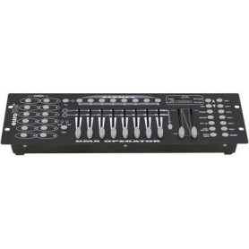 Eurolite DMX Controller DMX Operator 192 16-Kanal 48,30cm (19") -Bauform, Musiksteuerung (70064520)