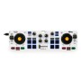Hercules 4780921 controller per DJ 2 canali Nero, Bianco, Giallo