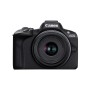 Canon EOS R50, Black + RF-S 18-45mm F4.5-6.3 IS STM Kit MILC 24,2 MP CMOS 6000 x 4000 Pixel Nero (5811C013)