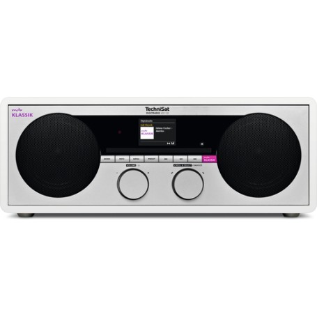 TechniSat KLASSIk Analogico e digitale 10 W DAB, DAB+, FM, PLL Bianco Riproduzione MP3 (0001/3935)