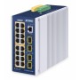PLANET IGS-6325-16P4S switch di rete Gestito L3 Gigabit Ethernet (10/100/1000) Supporto Power over Ethernet (PoE) Alluminio, Blu