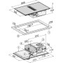 Miele KMDA 7473 FR-A Silence - piano cottura a induzione con cappa aspirante (KMDA 7473 FR-A_promo)