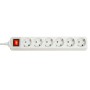 Lindy 73103 prolunghe e multiple 6 presa(e) AC Interno Bianco (73103-LND)