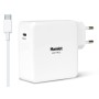 Hamlet 61W Type-C Charger alimentatore universale per notebook bianco (XPWNB65TC)