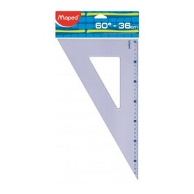Maped 242636 squadra Plastica Trasparente (242636)