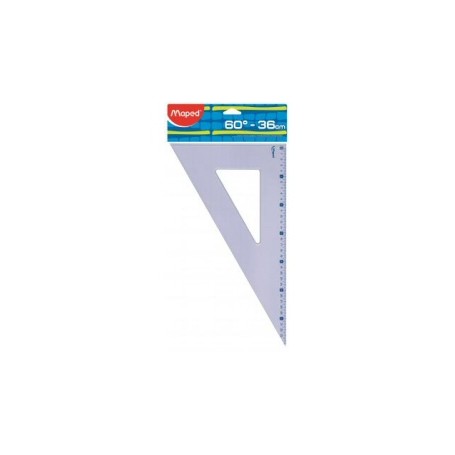 Maped 242636 squadra Plastica Trasparente (242636)