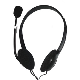ENCORE EN-HTM-03-USB cuffia e auricolare Cablato A Padiglione Ufficio Nero (EN-HTM-03-USB)