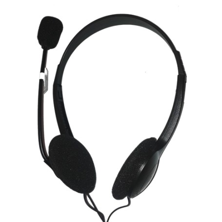 ENCORE EN-HTM-03-USB cuffia e auricolare Cablato A Padiglione Ufficio Nero (EN-HTM-03-USB)