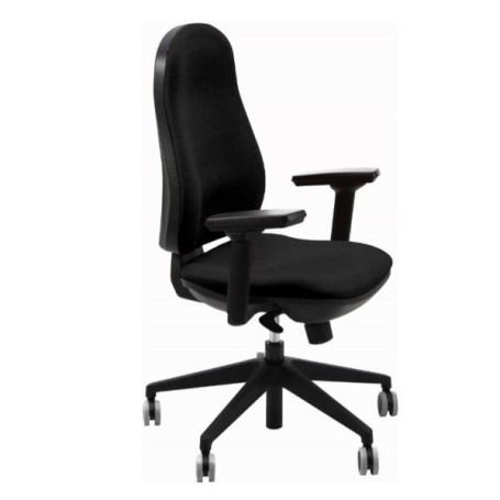SEDIA OPER ARIEL NERO+BRACC REGOLAB (AIER/BR2/EN)