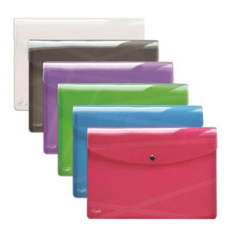 BUSTA CON BOTTONE HAWAI A4 ASSORTIT (400135689)