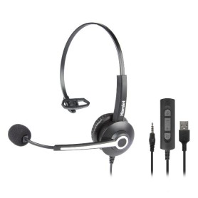 UJM-CUFFIA BUSINESS MIC USB/JACK (HHEADM-UJM)