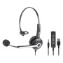 UJM-CUFFIA BUSINESS MIC USB/JACK (HHEADM-UJM)