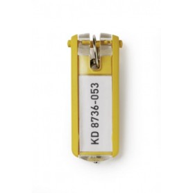 Durable Key Clip Giallo 6 pz (1957-04)