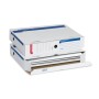 SEI Rota 673205 scatola per la conservazione di documenti Cartoncino, PVC Blu, Bianco (673205)