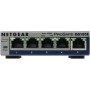 Netgear GS105E-200PES switch di rete Gestito L2/L3 Gigabit Ethernet (10/100/1000) Grigio (GS105E-200PES)