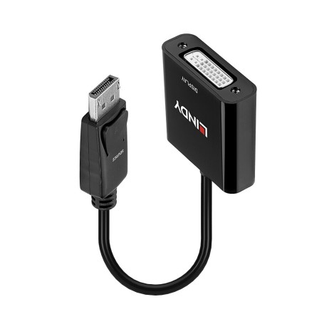 Lindy 41734 cavo e adattatore video Nero (41734-LND)