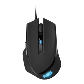 Sharkoon SHARK Force II mouse Mano destra USB tipo A Ottico 4200 DPI (SHARK-FORCE2-BL)