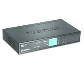 Trendnet TPE-S44 switch di rete Non gestito Supporto Power over Ethernet (PoE) Blu (TPE-S44)