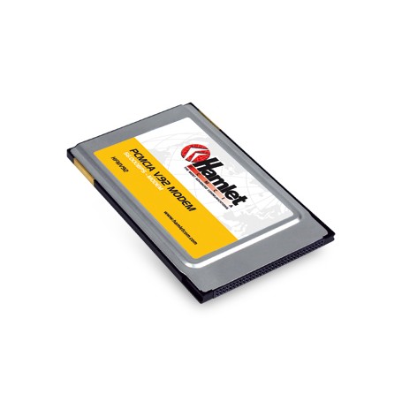 Hamlet Scheda PCMCIA modem Data/Fax per Notebook connessione a 56.000Bps con protocollo V.92. (HFMV92)