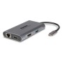 Hamlet HDKC-PD400D replicatore di porte e docking station per notebook Cablato USB 3.2 Gen 1 (3.1 Gen 1) Type-C Gr (HDKC-PD400D)