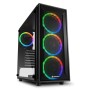 SHARKOON CASE TG4M RGB ATX VETRO TEMPERATO 6 SLOT ESPANSIONE, 3X120MM FAN FRONT, 1X120MM FAN REAR (TG4M RGB)