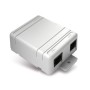 Hamlet Splitter per linea ADSL con 2 connettori RJ11 in uscita + 1 in entrata (HDSLSPLIT)