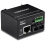 Trendnet TI-F10S30 convertitore multimediale di rete 200 Mbit/s 1310 nm Modalità singola Nero (TI-F10S30)