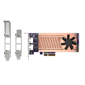 QNAP QM2-2P2G2T scheda di rete e adattatore Interno Ethernet 2500 Mbit/s (QM2-2P2G2T)