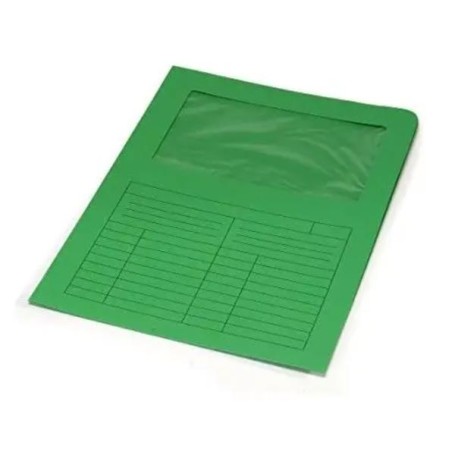 CF50 CARTELLINE C/FINESTRA 120GR VE (700-V)