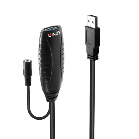 Lindy 43156 cavo USB 10 m USB 3.2 Gen 1 (3.1 Gen 1) USB A Nero (43156)
