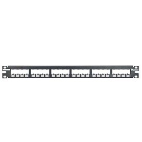 Panduit 24-port metal modular patch panel 1U (CP24BLY)
